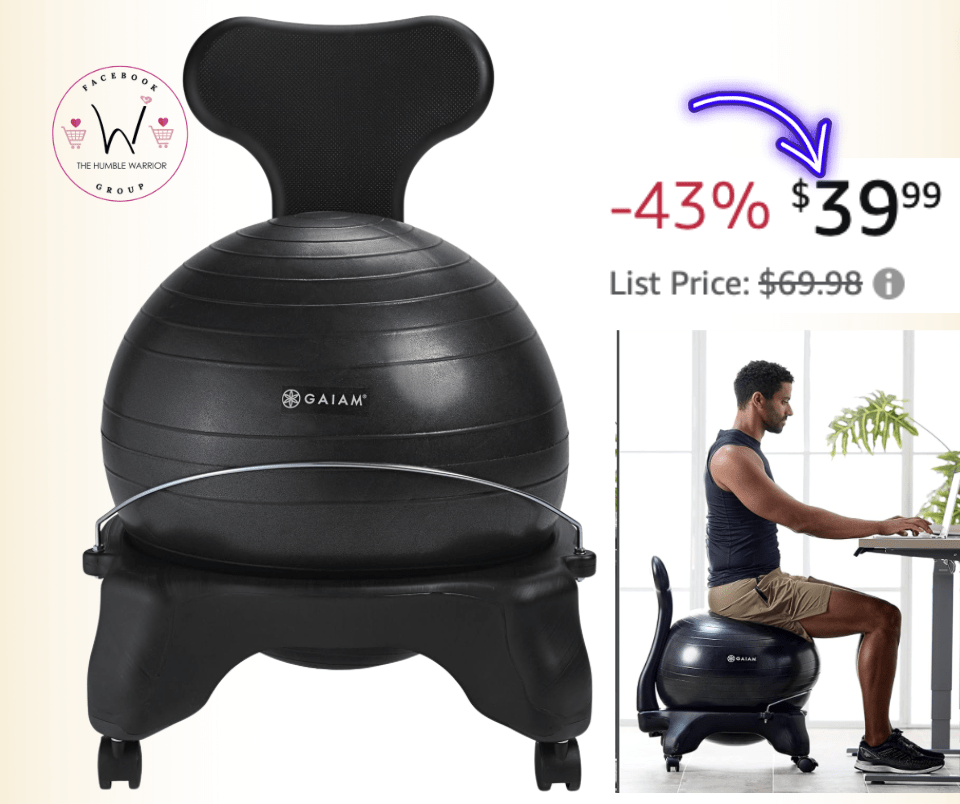 Gaiam Balance Ball Chair!